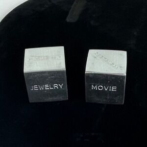 Decision Dice Set Metal Shopping - What to buy? Outing - What to do?